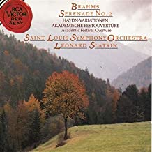 Serenata N.2 Op 16 Varationen Haydn Op.56 Akademiske Op.80