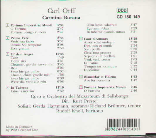 Carmina Burana