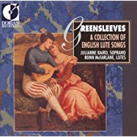Greensleeves A Collection Of English Lute Songs