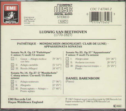 Piano Sonatas 8 & 14