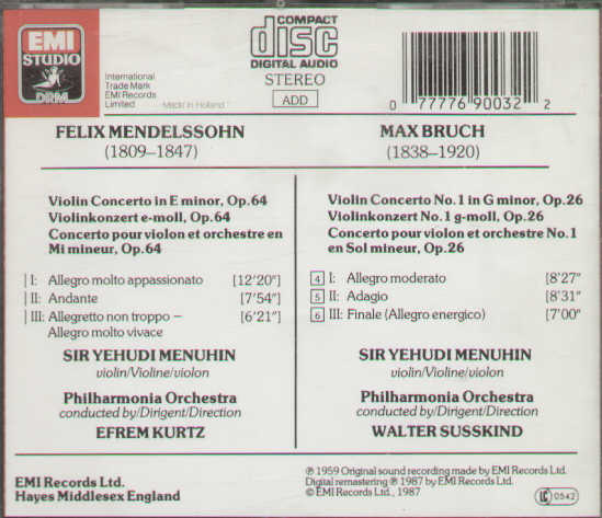 Violin Concertos