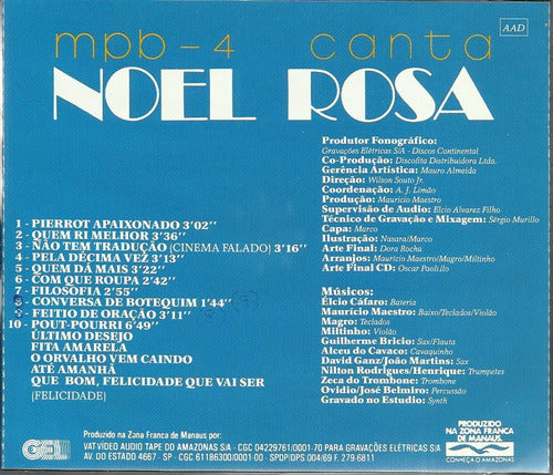 Canta Noel Rosa Fetico Carioca