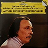 4 Ballades Op.10 Schubert Sonate Pour Piano D.537