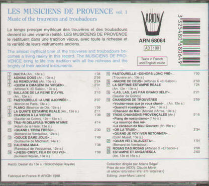 Les Musiciens De Provence