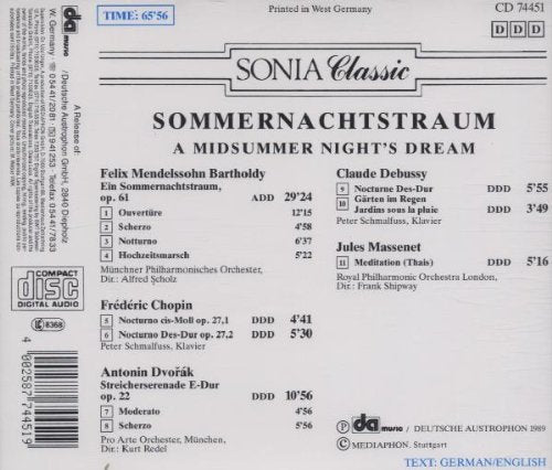 Sommernachtstraum A Midsummer Night's Dream
