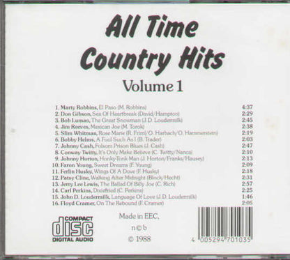 All Time Country Hits Vol.1