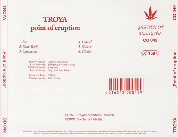 Point Of Eruption