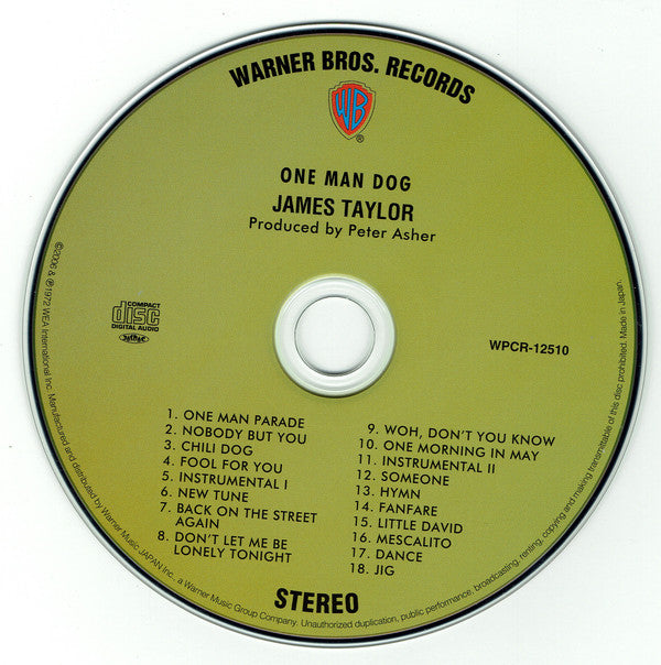 One Man Dog Japan Limited Edition