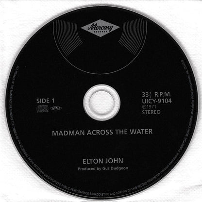 Madman Across The Water Japan Limited Edition