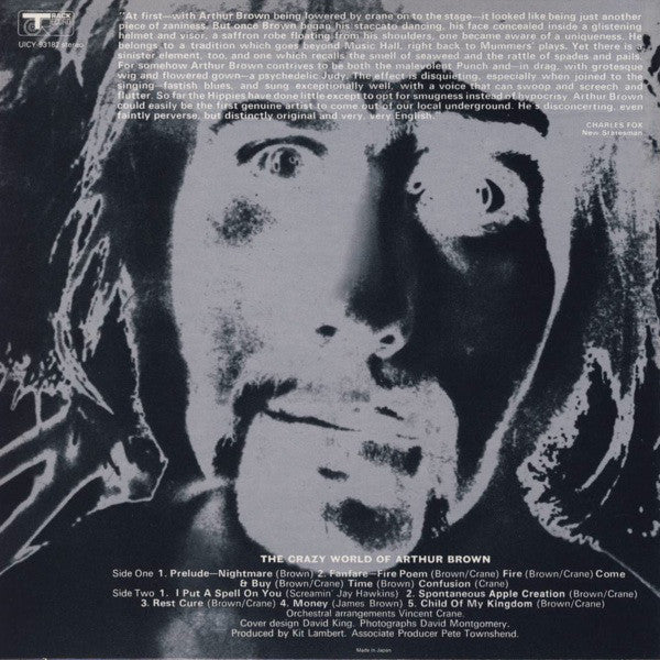 The Crazy World Of Arthur Brown Japan