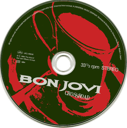 Cross Road The Best Of Bon Jovi Japan
