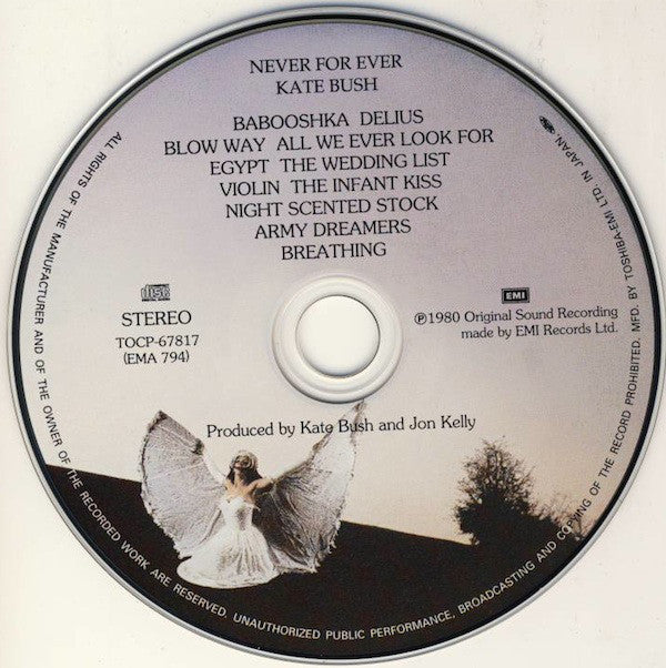 Never For Ever Japan Limited Edition