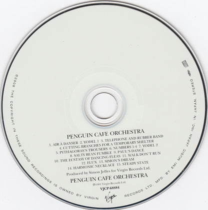 Penguin Cafe Orchestra Japan Limited Edition