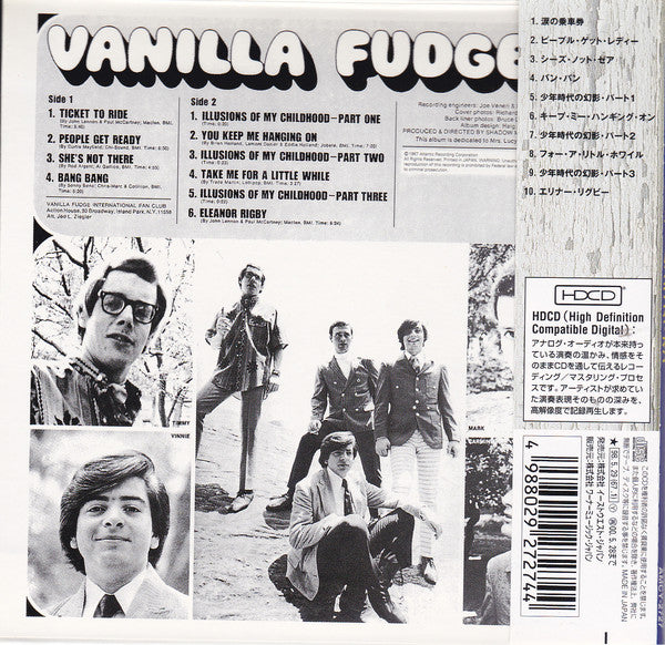 Vanilla Fudge Japan Limited Edition