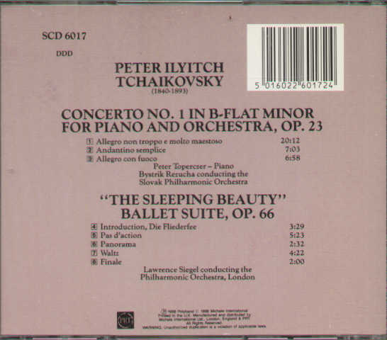 Tchaikovsky Sleeping Beauty
