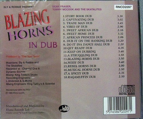 Blazing Horns In Dub