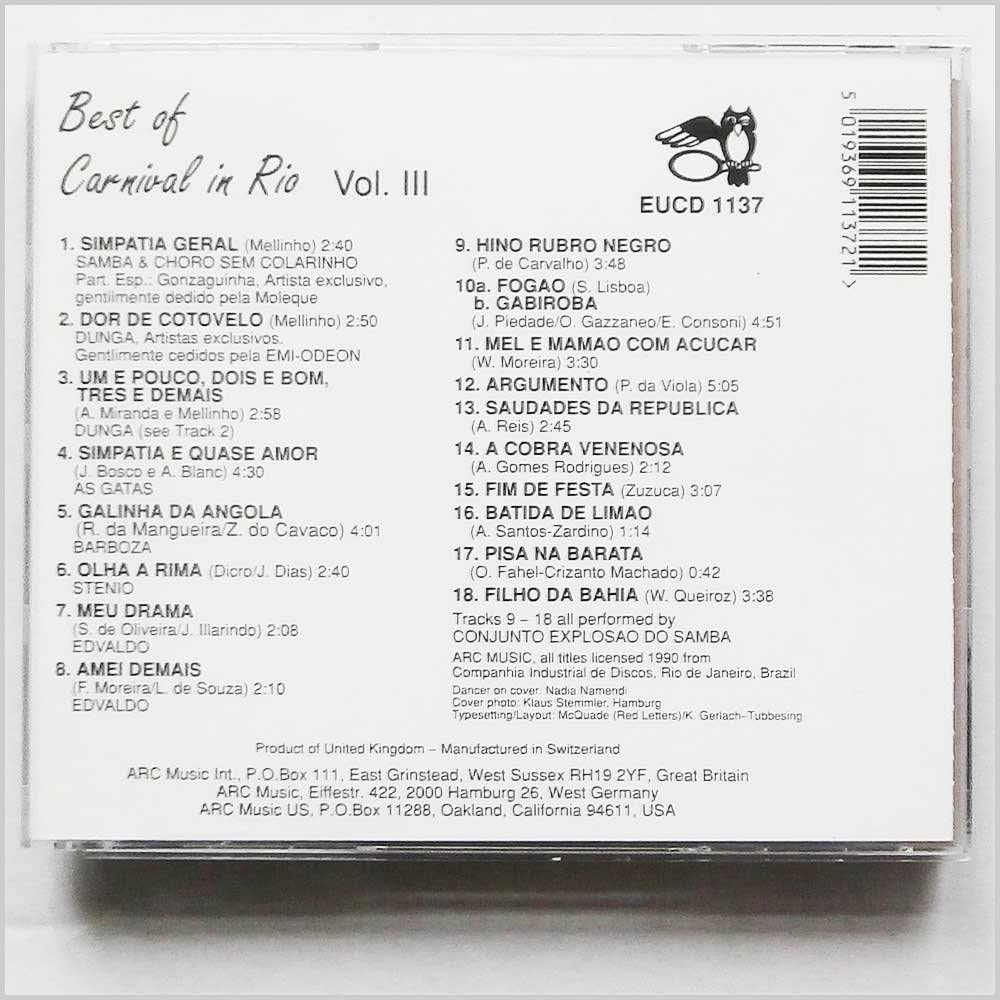 Best Of Carnival In Rio Vol.3