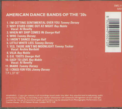 American Dance Bands Of 30