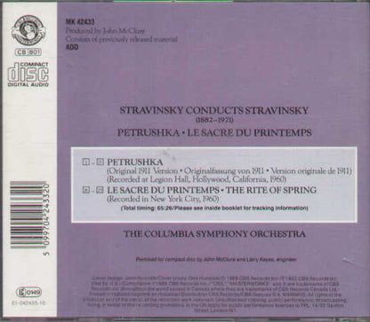 Stravinsky Conducts Stravinsky Petrushka / Le Sacre Du..