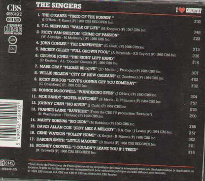 1 Hour Of Country The Singers