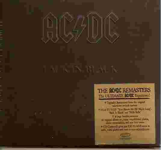 Back In Black Digipack