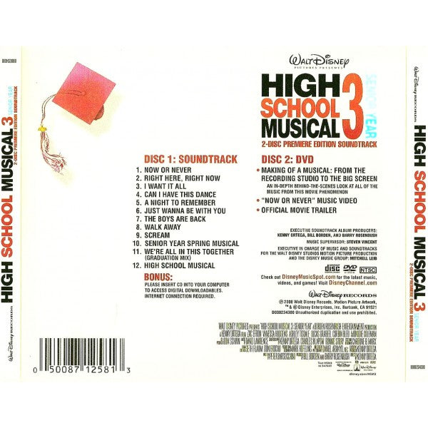 High School Musical 3 + Dvd
