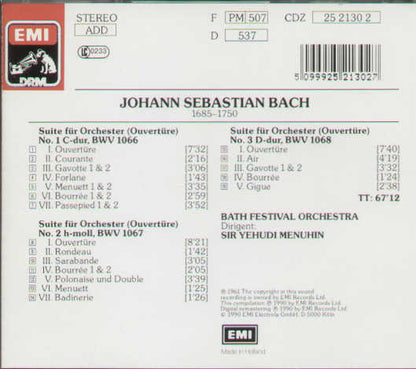 Orchestersuiten Nr.1 Nr.3