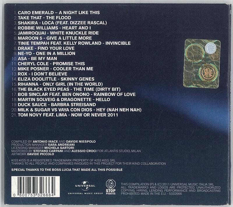Kiss Kiss Winter Hits Compilation 2011