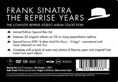 The Reprise Years Collection Box 35 Cd + Dvd