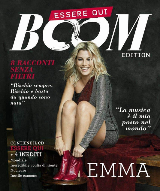 Essere Qui Boom Edition Magazine + Cd