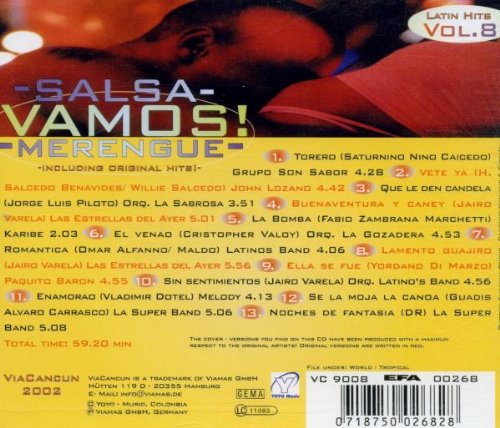 Vamos - Salsa Merengue Latin Hits Vol.8