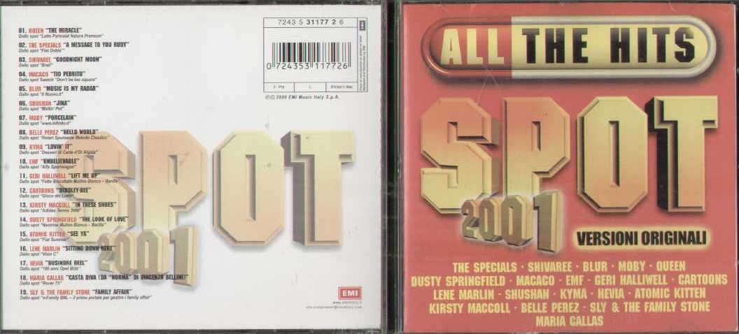 All The Hits Spot 2001