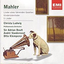 Lieder Eines Fahrenden Gesellen Kindertotenlieder 5 Lieder