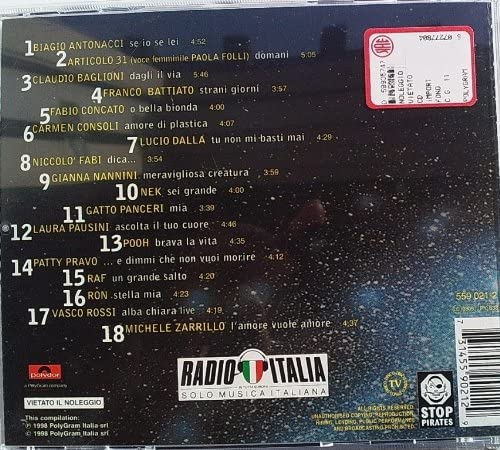 16 Anni La Stori Continua Radio Italia