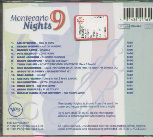 Monte Carlo Nights Vol.9