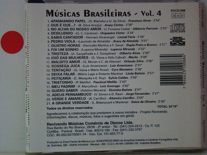 Musicas Brasileiras Vol.4