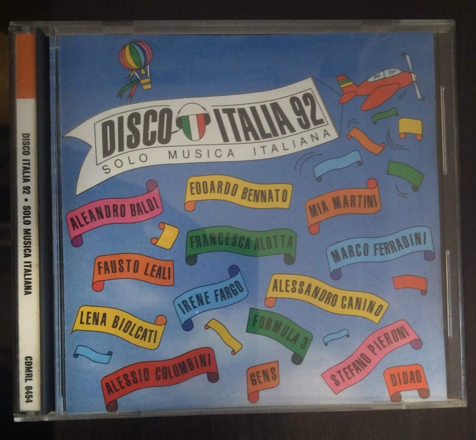 Disco Italia 92 Solo Musica Italiana
