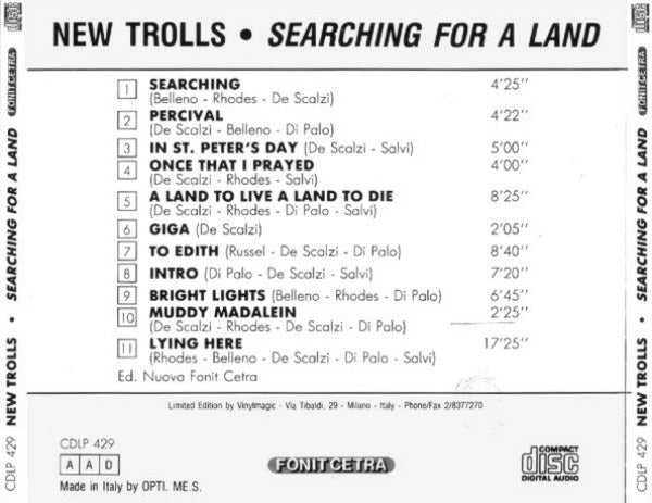 Searching For A Land