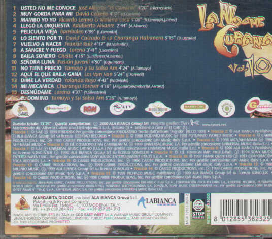 La Noche Cubana Vol.10
