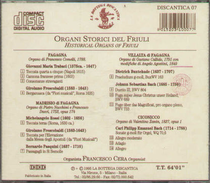Organi Storici Del Friuli