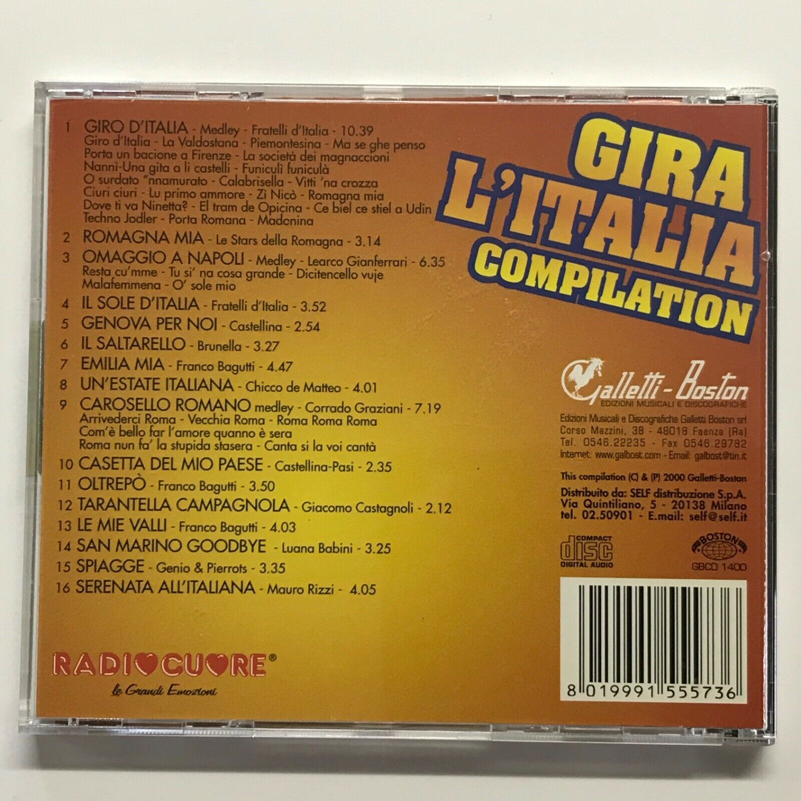 Gira L'italia Compilation