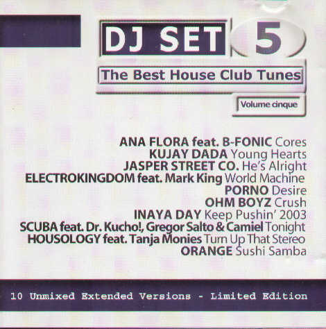 Dj Set 5 The Best House Club Tunes