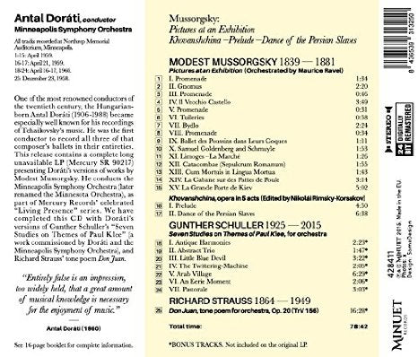 Mussorgsky Pictures At An Exhibition Limited Edition