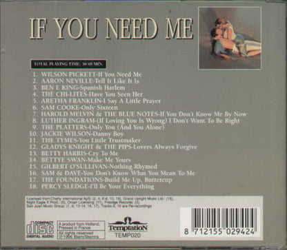 If You Need Me