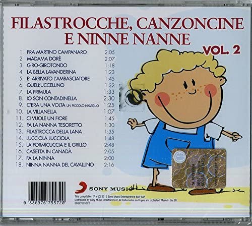 Filastrrocche Canzoncine Ninne Nanne 2