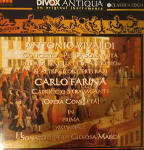 Concerto Per La Solennità Della S.Lingua Di S.Antonio..