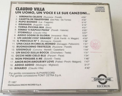 Un Uomo Una Voce E Le Sue Canzoni
