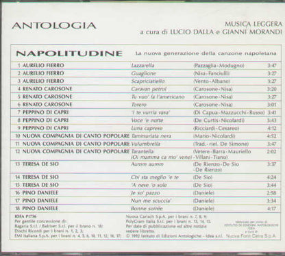 Antologia Di Musica Leggera