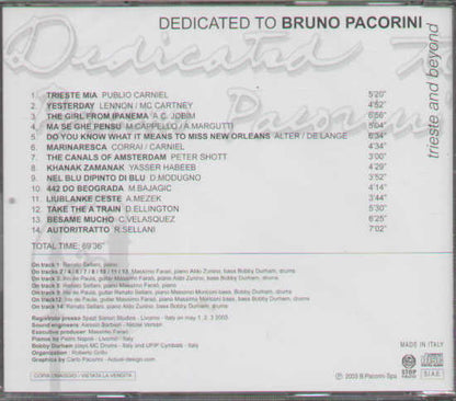 Dedicated To Bruno Pacorini Trieste And Beyond