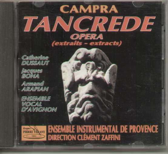 Campra Tancrede Opera Exxtracts